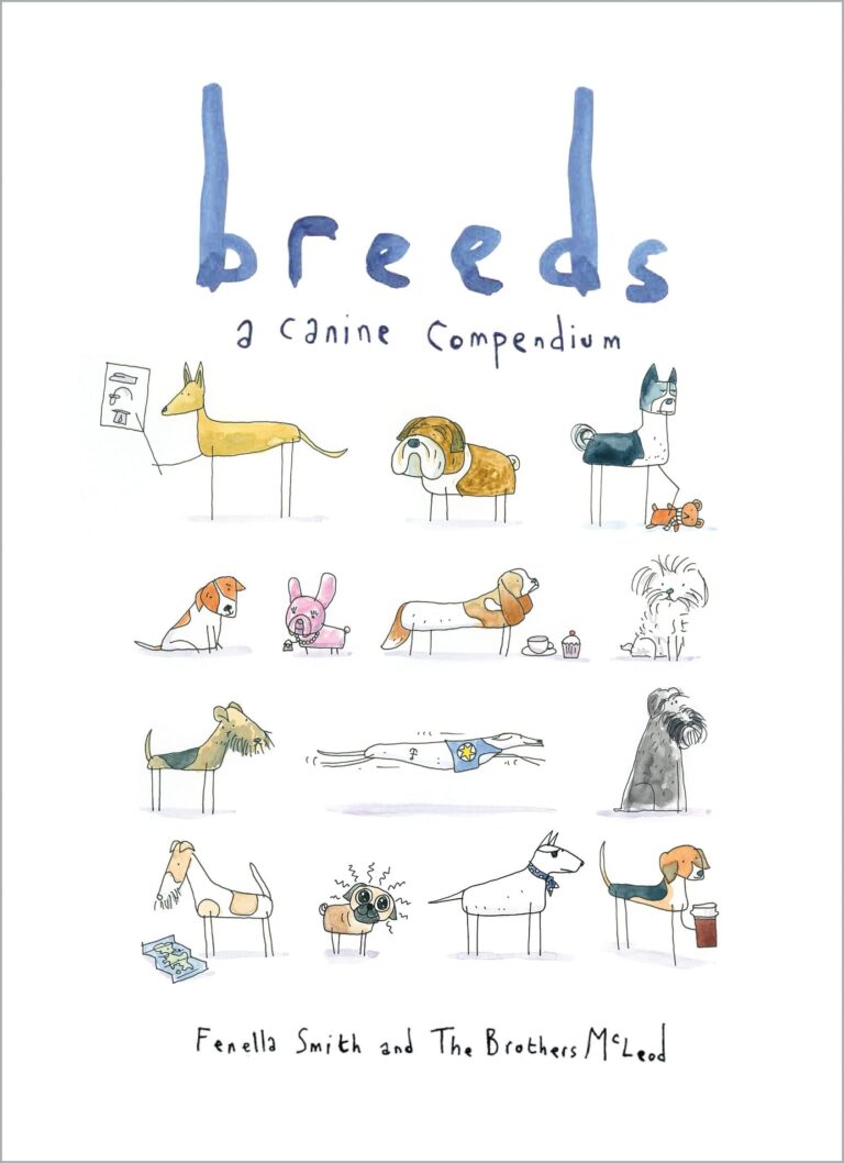 Buchcover "Breeds – a canine compendium"